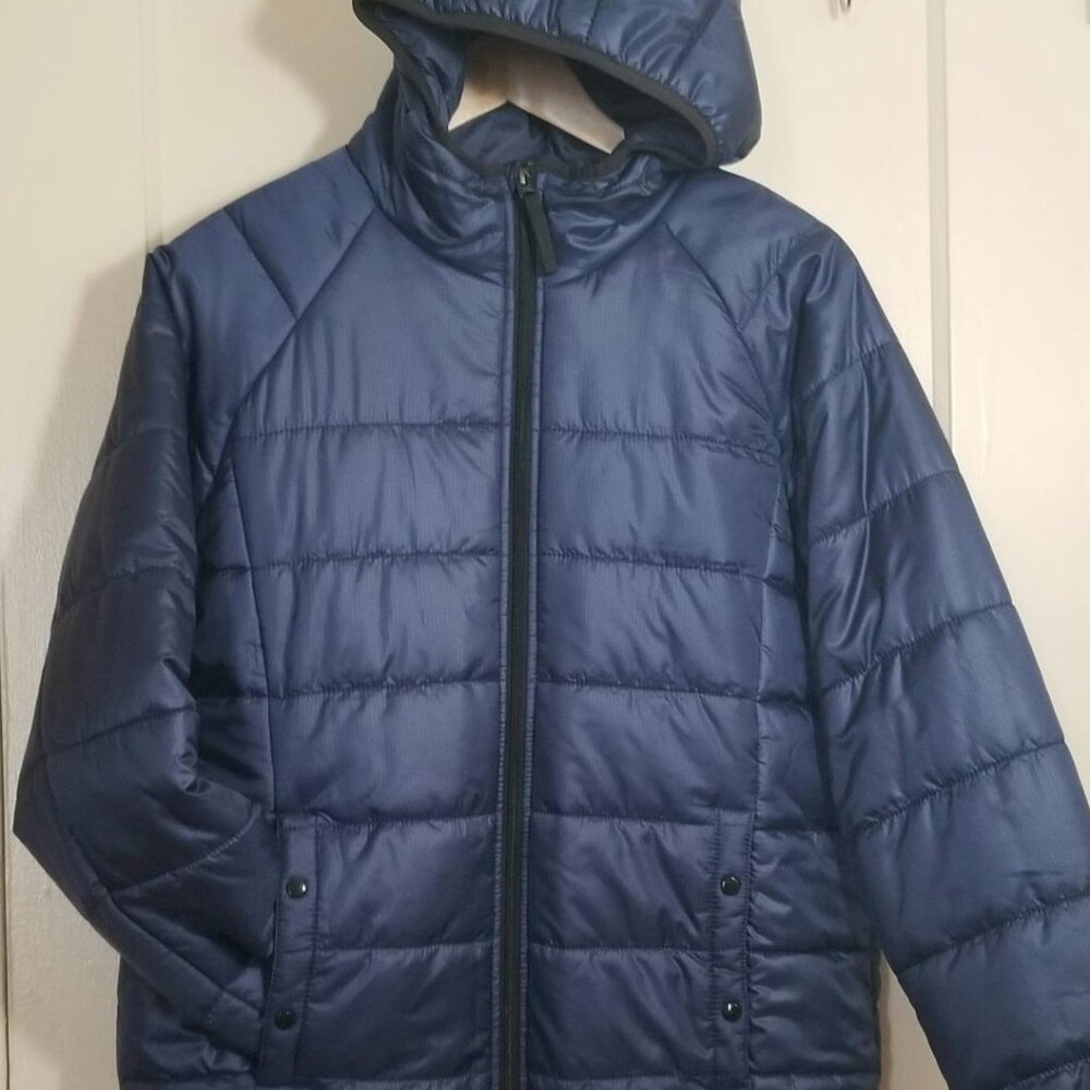 Gap Kids Puffer Lightweight Hooded Jacket With Pockets, size XXL
